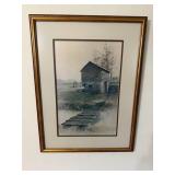 Ben Hampton Signed Creek House 398/1500