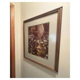 Framed Lee Mann Floral Print