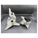 Abstract Ceramic Sculptures by Milleson Drews