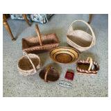 Woven Baskets and Small Items