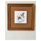 Framed Mallard Duck Artwork