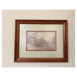 Framed Artwork by Ben Hampton