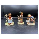 Hummel Figurines Collection of Three