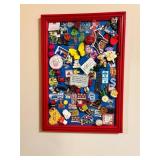 Collection of Assorted Pins, Magnets & Memorabilia