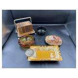 Ashtrays and Coaster Set