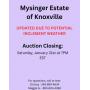 Mysinger Estate Auction of Knoxville, TN
