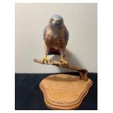 Vtg Hand-Painted Bird Sculpture 9ï¿½ï¿½x9ï¿½ï¿½x10.5ï¿½ï¿½