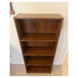 Vtg Wooden Bookshelf W/Four Shelves 24ï¿½ï¿½x9.5ï¿½ï¿½x53ï¿½