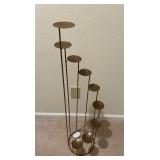 Vtg Metal Tiered Plant Stand 38ï¿½ï¿½