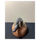 Vtg Hand-Carved Wooden Duck Decoy 11ï¿½ï¿½x4.5ï¿½ï¿½x4.5ï¿½ï¿½