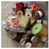 Vtg Holiday Ribbon Spools