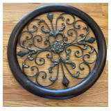 Wrought Iron Decorative Wall Piece 25ï¿½ï¿½