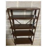 Metal Storage Shelf Unit w/5 Tiers 30ï¿½ï¿½x11.5ï¿½ï¿½x58ï¿½