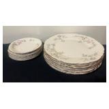 Homer Laughlin Vtg Floral Dinnerware