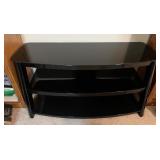 Black Media Stand 45ï¿½ï¿½x18ï¿½ï¿½x23ï¿½ï¿½