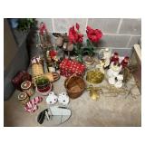 Vtg Holiday Decor Items
