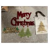 Vtg Christmas Decorations Assortment