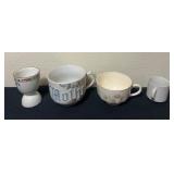 Cups and Egg Holder Set