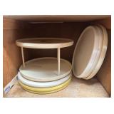 (P)ï¿½Vtg Tupperware Lazy Susan Set.