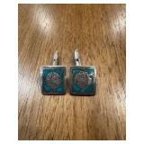 (LR)ï¿½Vtg Mexican Cufflinks