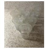 (K)ï¿½Vtg. Libbey Rose Juice Glassesï¿½2.5ï¿½3