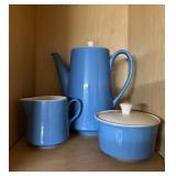 (K)ï¿½Vtg 3 Pc. Coffee/Tea Serviceï¿½9ï¿½ tall