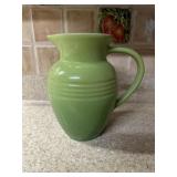 (K)ï¿½Le Creuset Green Pitcherï¿½8.5ï¿½9