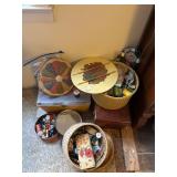 (LR)ï¿½Sewing Baskets and Supplies