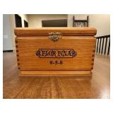 (LR)ï¿½ Flor Fina Cigar Boxï¿½7x4x4