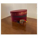 (HC)ï¿½Fitz & Floyd Glass Roosterï¿½4ï¿½2