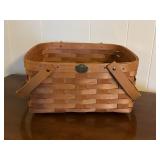 (DR)ï¿½Vtg Peterboro Woven Basketï¿½13.5x12x7