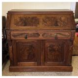 (LR)ï¿½Antique Wooden Secretary Deskï¿½42x20x41