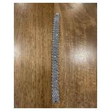 (LR)ï¿½Vtg Sterling Silver Braceletï¿½7.5ï¿½