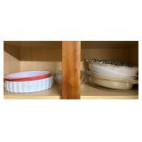 (K)ï¿½Bakeware and Mixing Bowls.