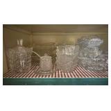 (K-Hutch)ï¿½Vtg Glass Assortment.