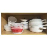 (K)ï¿½Vtg. CorningWare & Dishware Assortment.