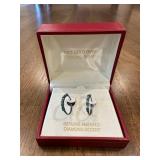 (LR)ï¿½18kt Gold Over Sterling Earrings