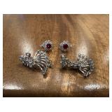 (DR)ï¿½Vtg. Rhinestone Jewelry