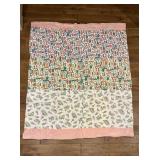 (LR)ï¿½Vtg Multicolor Quiltï¿½62ï¿½74