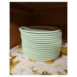 (P)ï¿½16 Vtg Texas Ware Platesï¿½6.5ï¿½