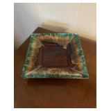 (L)ï¿½Roseville Ceramic Dishï¿½9x9x1