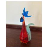 (DR)ï¿½Whimsical Glass Roosterï¿½10ï¿½