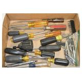 Screwdriver and Bit Lot