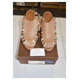 Coach Python Print Leather Sandals 8