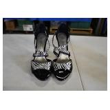 Dana Buchman Zebra Heels 8