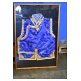 Framed Mongolian Cerermonial Vest