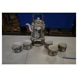 Japanese Seizan Hexagonal Tea Set