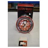 New Betty Boop Twin Bell Clock