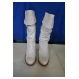 Frye Slouch Leather Boots 8m