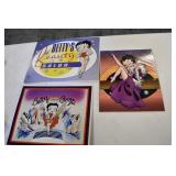 Betty Boop Tin & Cardboard Signs